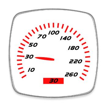 30th Birthday - Square fridge magnet - white - Front