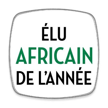 Africa / Africain / Afrique / Africain - Magnet carré - blanc - Devant