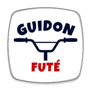 cycliste, bicyclette, vélo, bike - Magnet carré - blanc - Devant