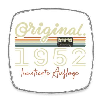 Original 1952 Vintage 1952 Birthday Retro 1952 - Square fridge magnet - white - Front