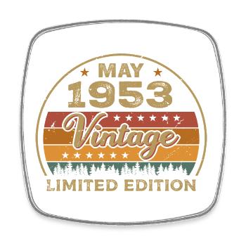 Don de mai Mai 1953 Jubilé Mai 1953 Mai 1953 - Magnet carré - blanc - Devant
