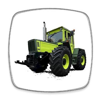 Green Giant of the Fields - Square fridge magnet - white - Front