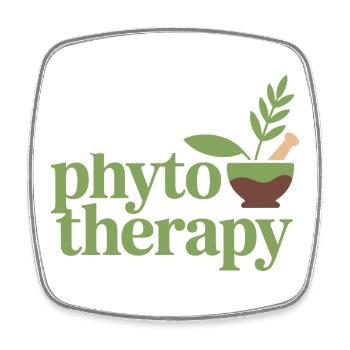 Herbalist Flirting With Phytotherapy Professional  - Square fridge magnet - white - Front