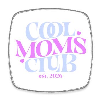 Mama 2026 Geschenk - Coole Mama Outfit - Viereckiger Kühlschrankmagnet - Weiß - Vorne