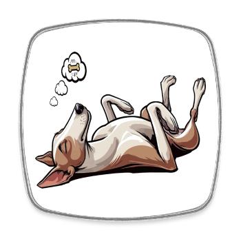Podenco Podencos Amoureux de Podenco Podenco Propriétaires de Podenco - Magnet carré - blanc - Devant