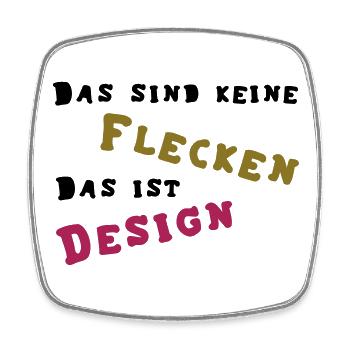 Spots - Design - Square fridge magnet - white - Front