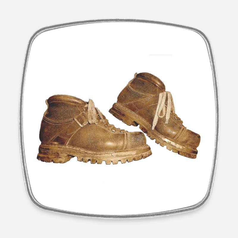 Chaussures - Magnet carré - blanc