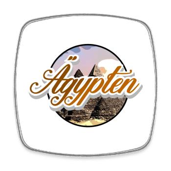 Egypt - Square fridge magnet - white - Front