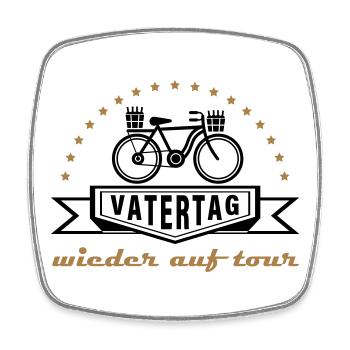 Vatertag Herrentag Himmelfahrt Tour - Viereckiger Kühlschrankmagnet - Weiß - Vorne