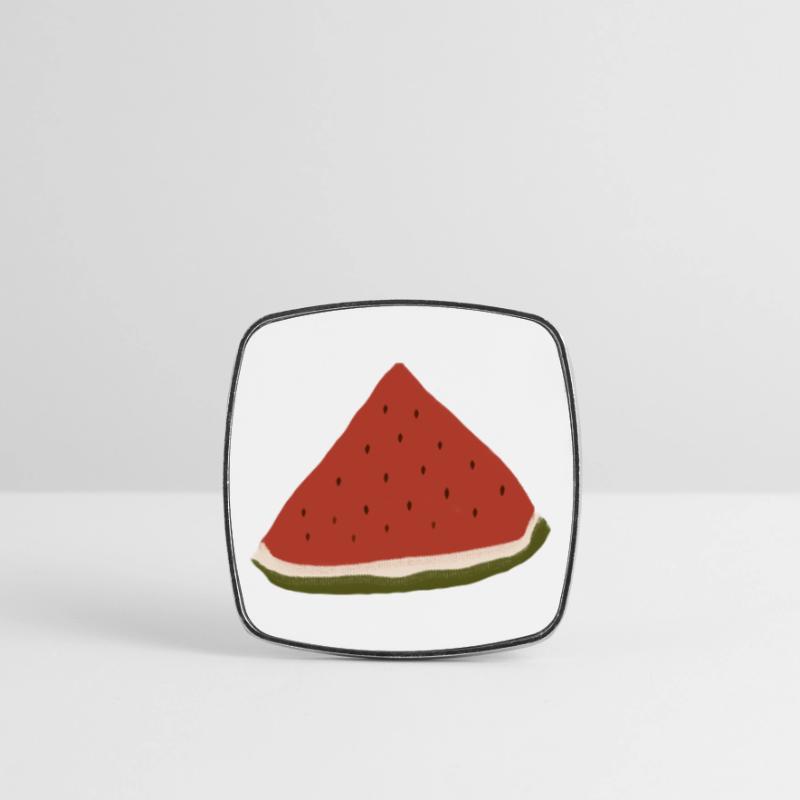 Pastèque, Pastèque, Melon Magnet carré