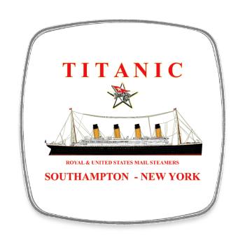 TITANIC CREATION Louis RUNEMBERG © Adagp - Magnet carré - blanc - Devant