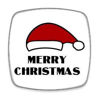 CHRISTMAS. YEAR. ANNIVERSARY. RETIREMENT. DAD. MAMAM. - Square fridge magnet - white - Front