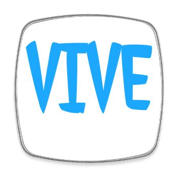 vive la mode vive la mode - Magnet carré - blanc - Devant