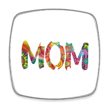 best mom ever muttertag mama - Viereckiger Kühlschrankmagnet - Weiß - Vorne