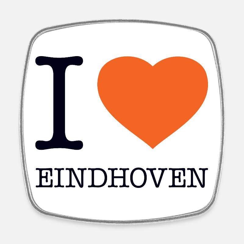 J’ADORE EINDHOVEN - Magnet carré - blanc