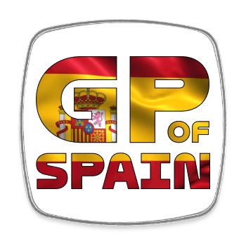 spain_gp - Viereckiger Kühlschrankmagnet - Weiß - Vorne