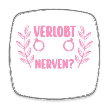 Bachelor Party Team Bride Hen Party - Square fridge magnet - white - Front