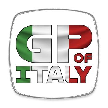 italy_gp - Square fridge magnet - white - Front