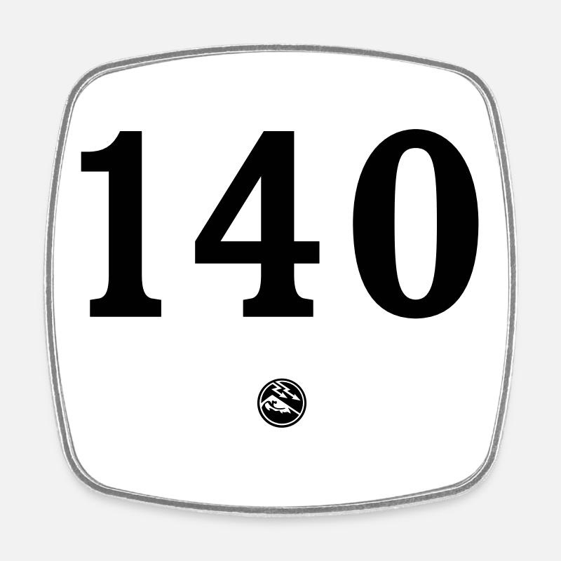 RG-1402 - Magnet carré - blanc