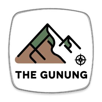 Mountain Peak Abenteuer - Viereckiger Kühlschrankmagnet - Weiß - Vorne