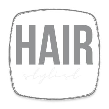Wedding Hair Stylist – Bridal Hairdresser Beauty - Square fridge magnet - white - Front
