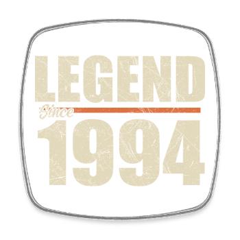 Anniversaire 1994 | Légende depuis 1994 - Magnet carré - blanc - Devant