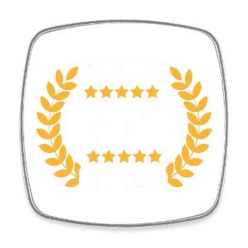 Meilleur cadeau de nom de légende d’avril de tous les temps - Magnet carré - blanc - Devant
