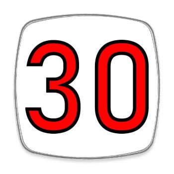 ANNIVERSAIRE. HAPPY BIRTHDAY. JOYEUX ANNIVERSAIRE. - Magnet carré - blanc - Devant