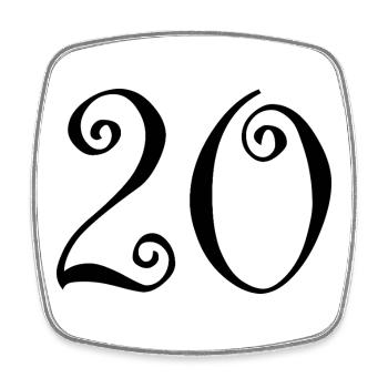 JAHRESTAG. ALLES GUTE ZUM GEBURTSTAG. ALLES GUTE ZUM GEBURTSTAG. - Viereckiger Kühlschrankmagnet - Weiß - Vorne