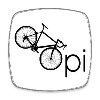 Cadeau de Grand-père Vélo pour Pensionnaire - Magnet carré - blanc - Devant