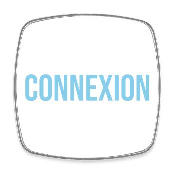 Hors Connexion — Détox Digitale Choisie - Magnet carré - blanc - Devant