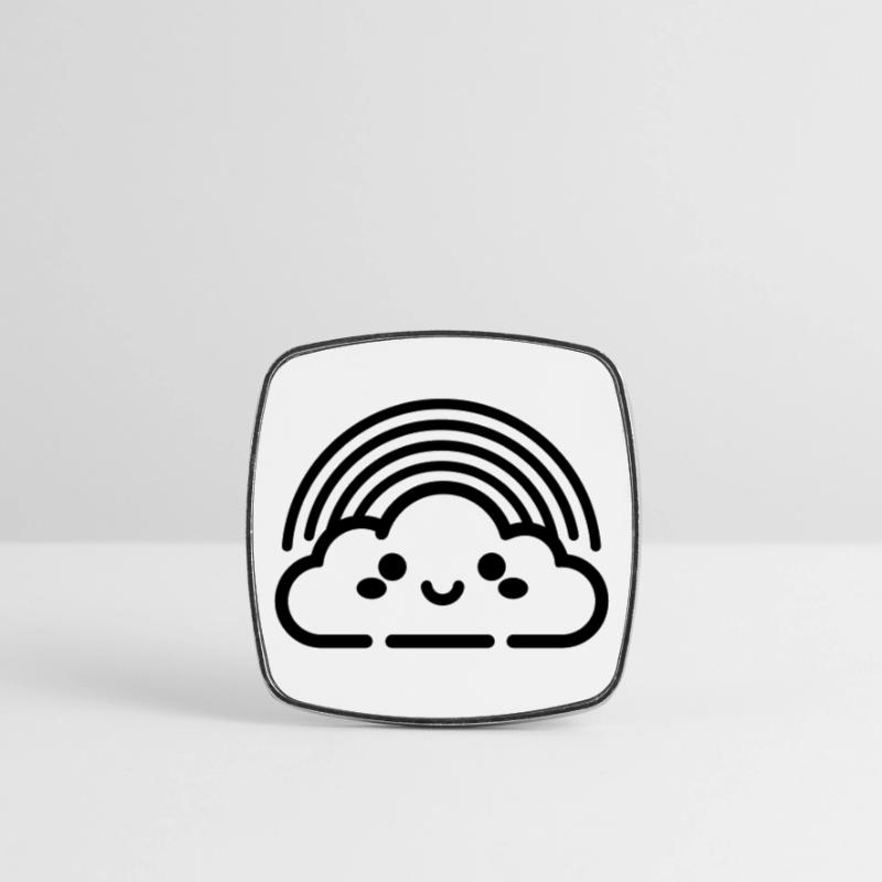 arcobaleno Calamita quadrata da frigo