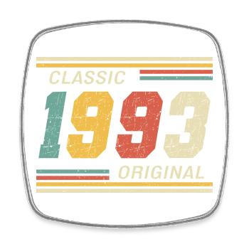 Classique 1993 original 1993 - Magnet carré - blanc - Devant