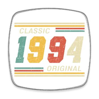 Classic 1994 original 1994 - Viereckiger Kühlschrankmagnet - Weiß - Vorne