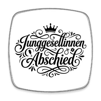 Junggesellinnenabschied Jga Mädels - Viereckiger Kühlschrankmagnet - Weiß - Vorne