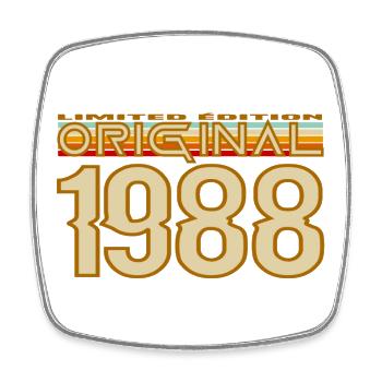 Original 1988 Retro Limited - Magnet carré - blanc - Devant