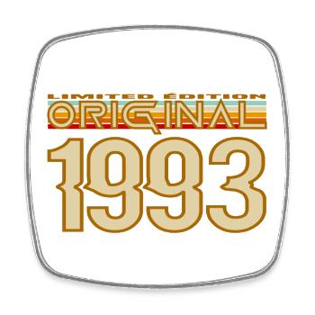 Original 1993 Retro Edition - Square fridge magnet - white - Front