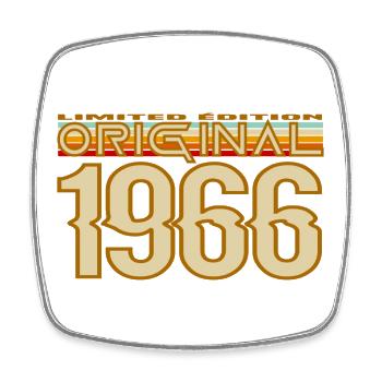 Original 1966 Vintage Limited Edition - Square fridge magnet - white - Front