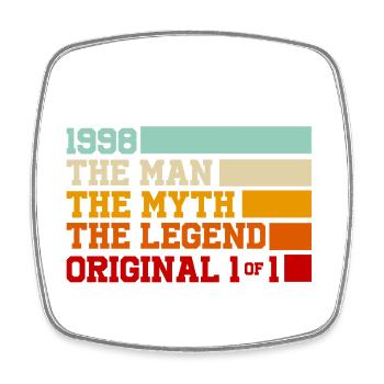 1998 L Homme Mythe Legende Original 1/1 - Magnet carré - blanc - Devant