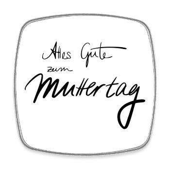 Happy Mothers's Day - Square fridge magnet - white - Front