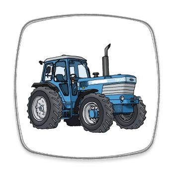 TW 35 - Square fridge magnet - white - Front