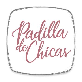 Padilla de Chicas Bride's Gang Bridesmaid Wedding - Square fridge magnet - white - Front