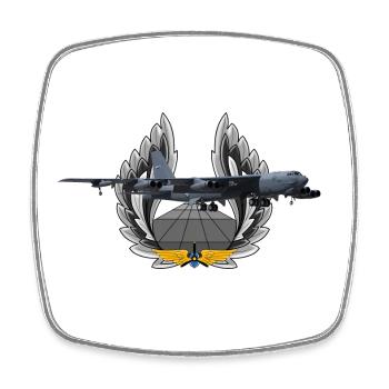 B-52 Stratofortress - Square fridge magnet - white - Front