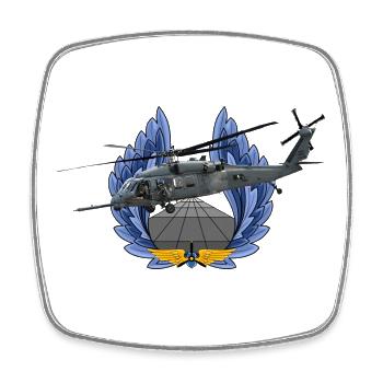 UH-60 Black Hawk - Magnet carré - blanc - Devant