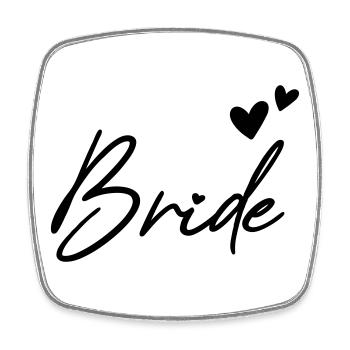 Enterrement de vie de garçon de mariée - Magnet carré - blanc - Devant