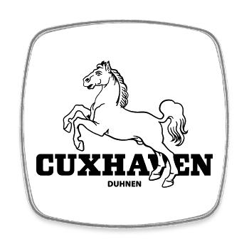 Cuxhaven Duhnen Niedersachsen - Viereckiger Kühlschrankmagnet - Weiß - Vorne