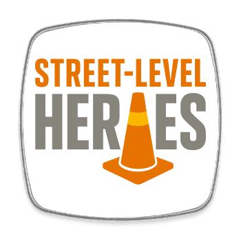 Road Construction Team Asphalt Concrete Team - Square fridge magnet - white - Front