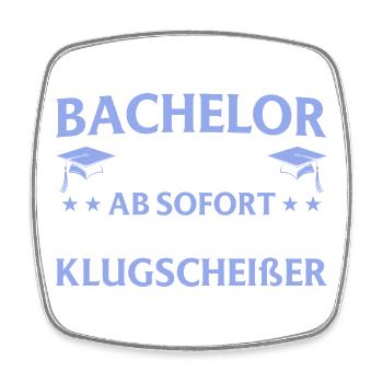 Graduated 2026 Bachelor's Degree Gift - Square fridge magnet - white - Front