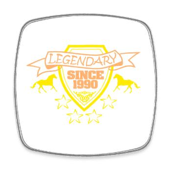 Legendaer 1990 - Square fridge magnet - white - Front