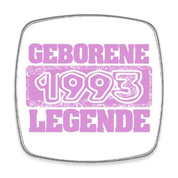 Legendary 1993 - Square fridge magnet - white - Front